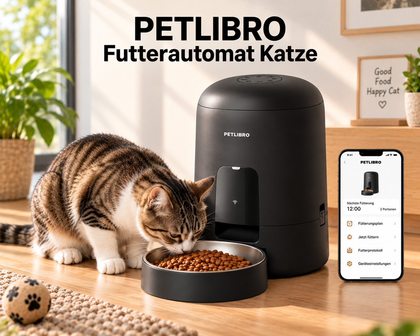 PETLIBRO Air 2L WiFi Futterautomat für Katzen